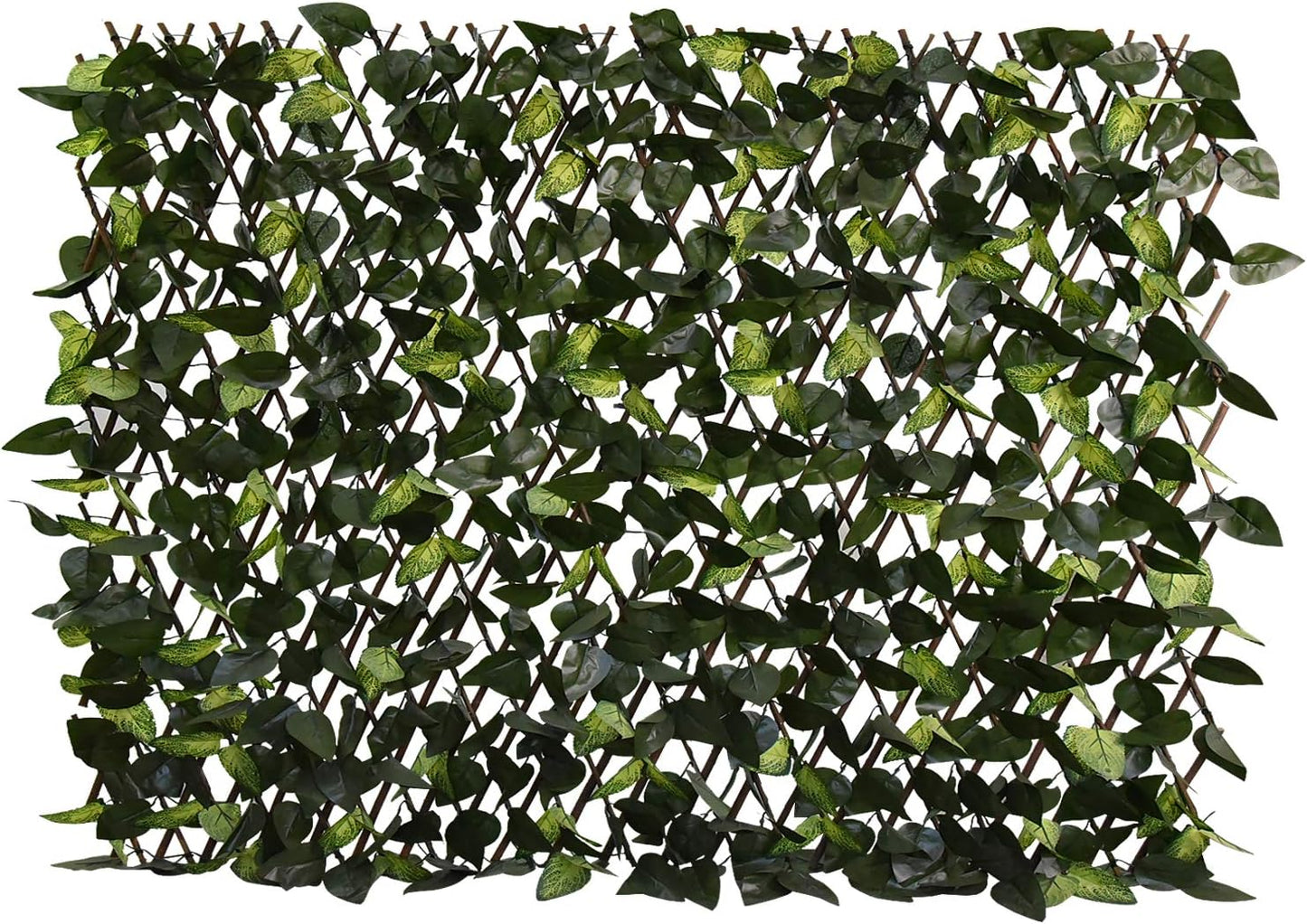 Expandable Fence Privacy Screen for Balcony Patio Outdoor,Decorative Faux Ivy Fencing Panel,Artificial Hedges (Single Sided Leaves)…-VerdiqueGarden