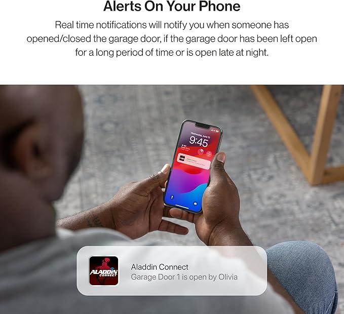 Genie Aladdin Connect Smartphone Garage Door Opener – Monitor, Open & Close Your Garage Door from Anywhere Using Your iPhone or Android Device-VerdiqueGarden