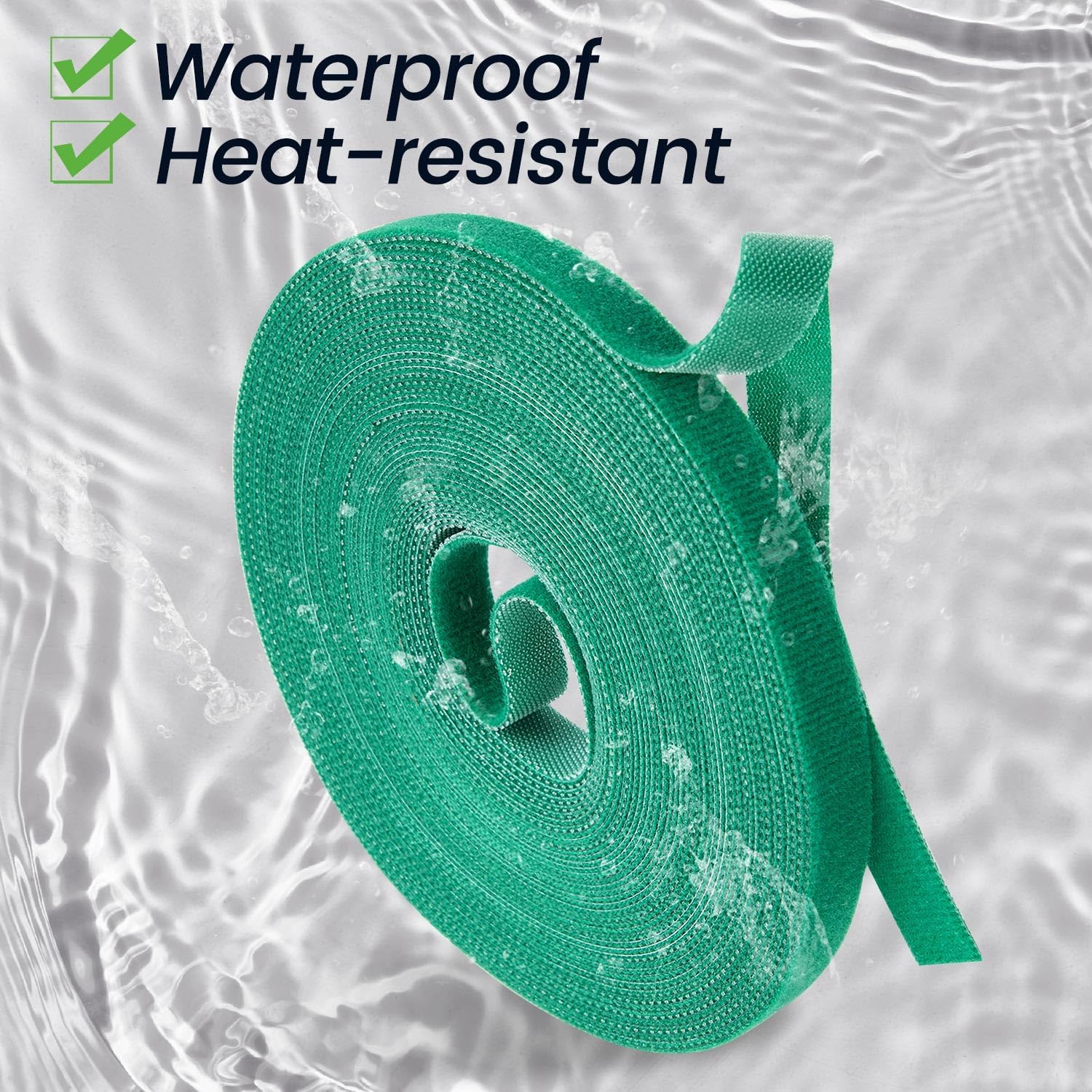 12 Rolls Plant Tape, Twist Ties for Plants 1/2" 394ft Garden Plant Ties, Green Tape, Soft and Tomato Plant Ties, Plant Twist Tie for Plant Gardening, Home, Office-VerdiqueGarden