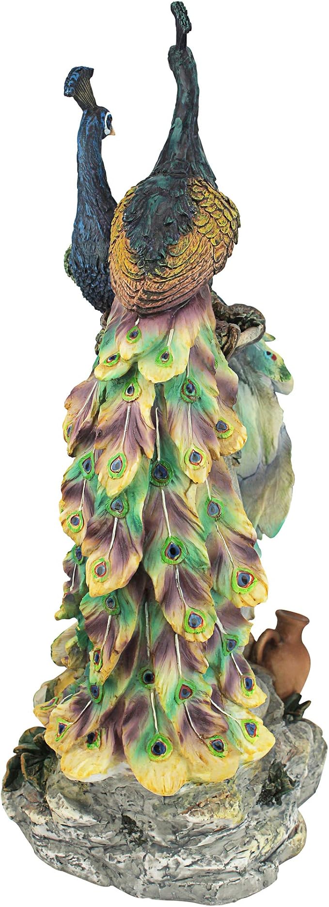 Design Toscano Peacocks in Paradise Statue-VerdiqueGarden