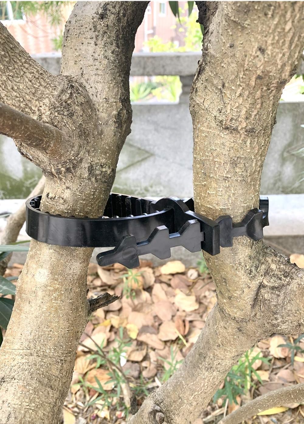 10 Pcs Tree Stake Supports Adjustable Tree Plant Ties Tree Training System, Heavy Duty Tree Stake Straps for Straightening, Reinforced Straps forTrees (5 Pcs 23.6 in + 5 Pcs 17.7 in)-VerdiqueGarden