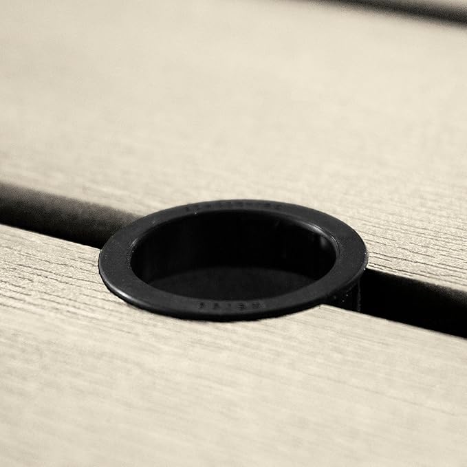 highwood Hometown Picnic Table, 6 Foot, Whitewash-VerdiqueGarden