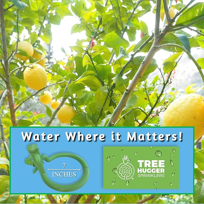 Tree Sprinkler with 360° Outward Direction | Water Sprinkler for Trees That Reaches The Nutrition Zone for Tree Root Watering (7")-VerdiqueGarden