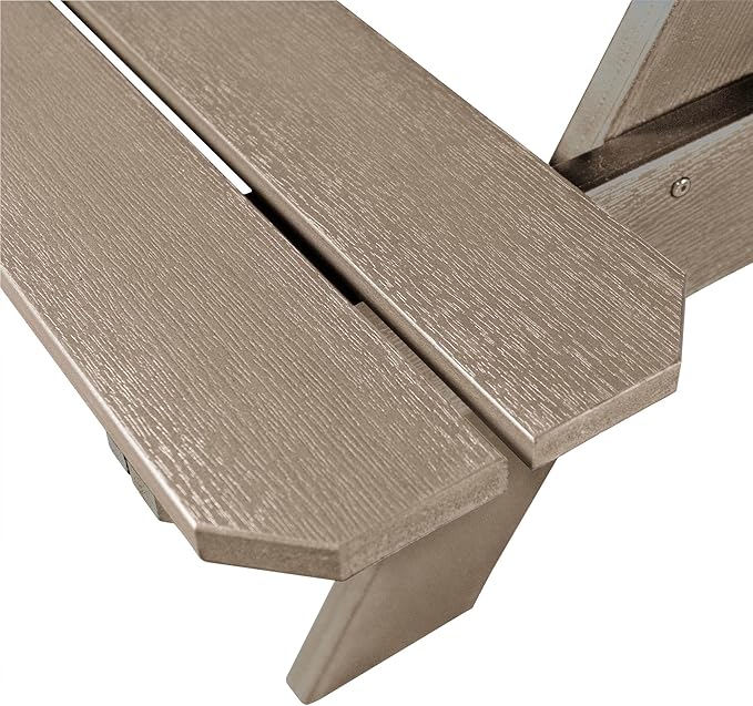 highwood Hometown Picnic Table, 6 Foot, Woodland Brown-VerdiqueGarden