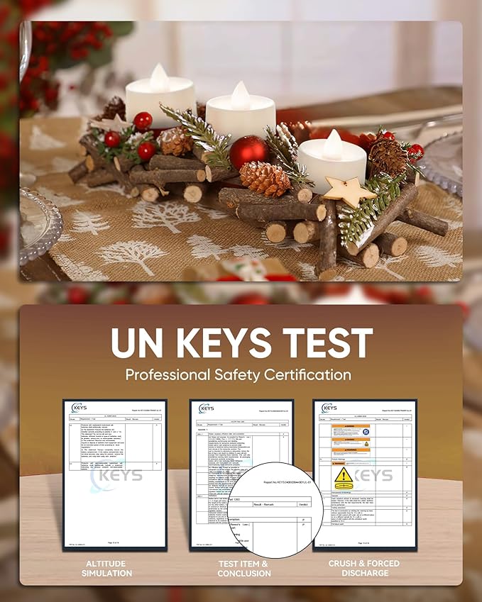 BEICHI Flameless Candles, 24Pack Battery Operated Candles, LED Tea Lights Candles Battery Operated, Flickering Fake Candles for Wedding Halloween Christmas Diwali- Pure White Light-VerdiqueGarden