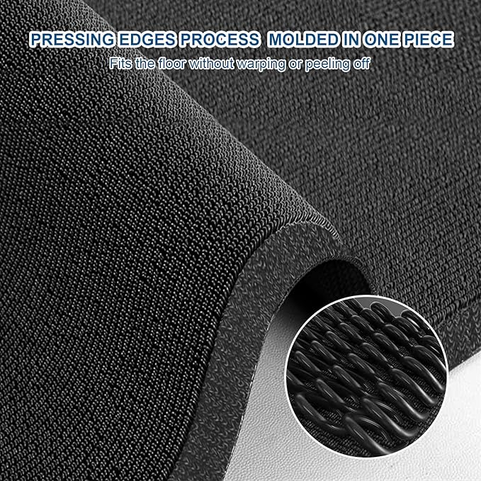 Custom Commercial Grade Area Rug Floor Entryway Door Mat Welcome Carpet for Business Home Indoor/Outdoor Runner Non Slip Washable Durable-VerdiqueGarden