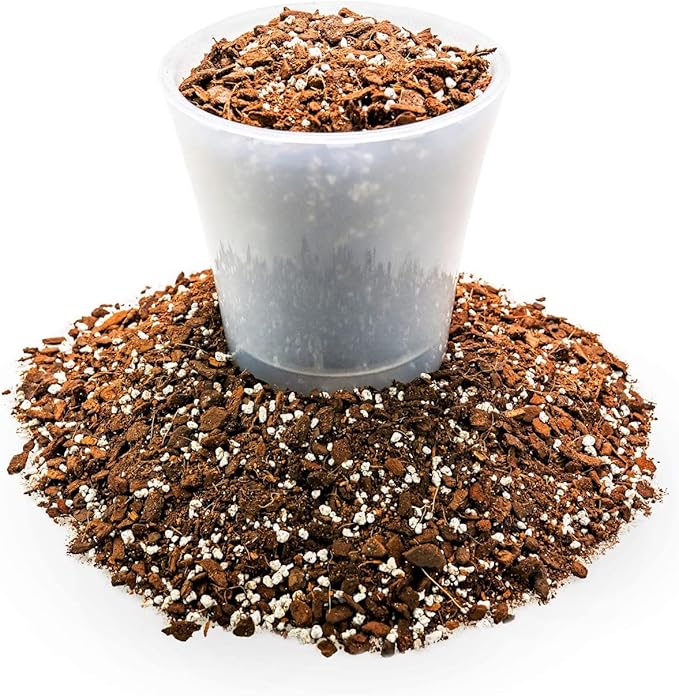 Premium Monstera Potting Soil - Quick Drain Potting Soil for Growing and Repotting Monstera Deliciosa/Swiss Cheese Plant - 5 Quart Bag-VerdiqueGarden