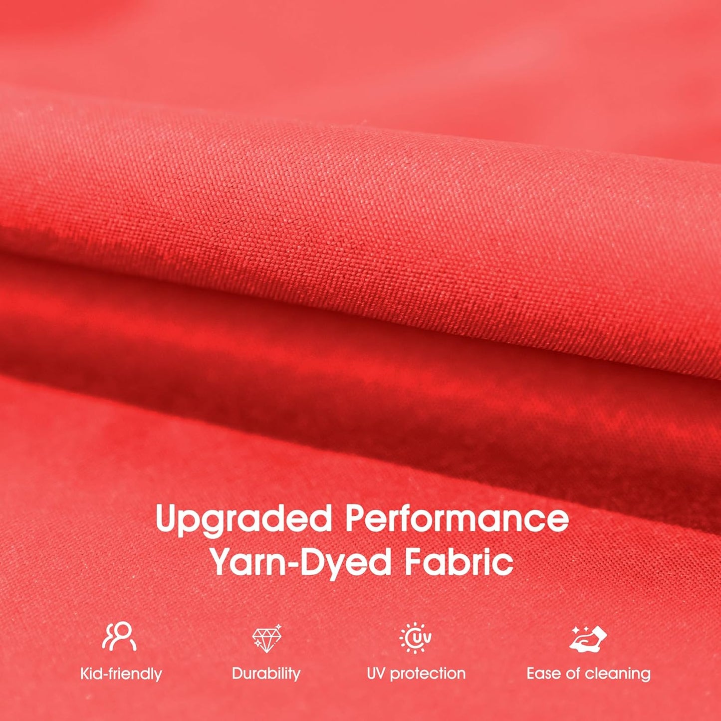 PURPLE LEAF 3-Seat Outdoor Patio Porch Swing with Adjustable Tilt Canopy, Cushions and Pillow Included, Terra-VerdiqueGarden