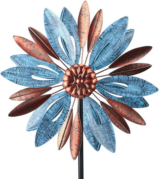 WONDER GARDEN Wind Spinner, Premium Kinetic Wind Sculpture Spinners Metal Windmill for Outdoor Yard Patio Lawn & Garden Decor-VerdiqueGarden