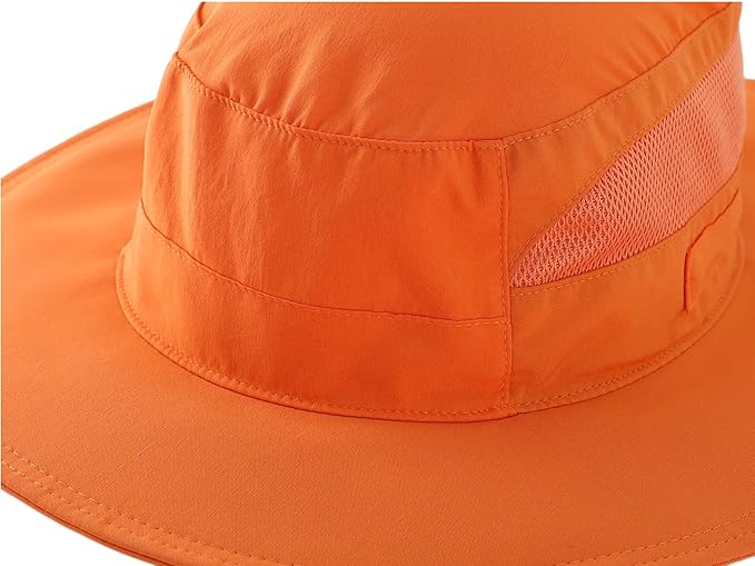 Connectyle Women's UPF 50+ Sun Hat UV Protection Wide Brim Bucket Hat Summer Beach Hats Fishing Hiking Outdoor Safari Hats-VerdiqueGarden