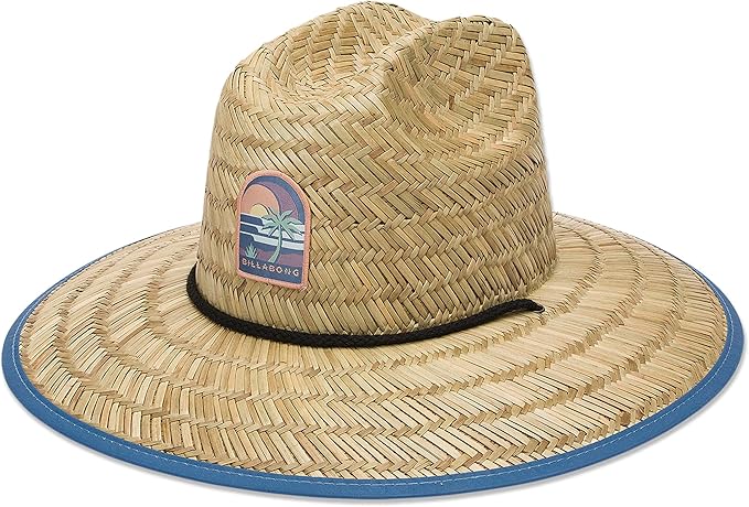 Billabong Men's Wide Brim Sun Straw Hat-VerdiqueGarden