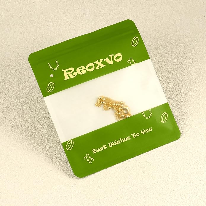 Reoxvo Bracelets Stack Silver Plated Chain Bracelet Set for Women Gold Hand Chain Rings Bracelets Jewelry for Women Trendy