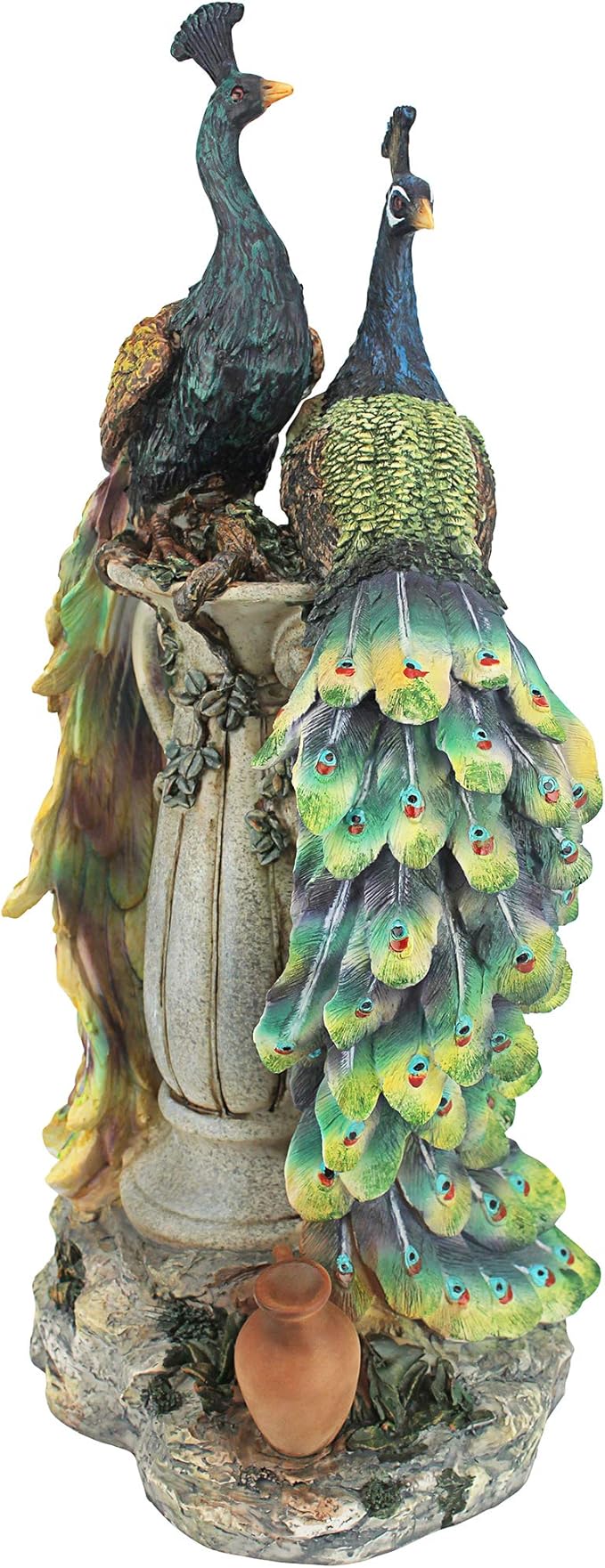 Design Toscano Peacocks in Paradise Statue-VerdiqueGarden
