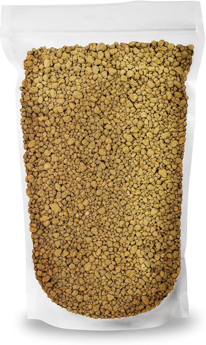 Japanese Hyuga Pumice - Premium Additive for Orchid & Bonsai Tree Soil |Professional Imported Sifted and Ready to Use (3 Quart Bag)-VerdiqueGarden