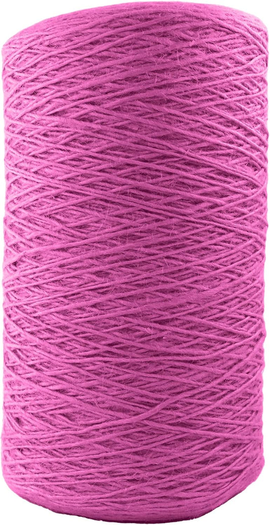 1mm x 1500 Feet Pink Jute Rope, Twine for Gardening Tomato Climbing Plant Tie Floristry Crafts Gift Wrapping Packing Decor-VerdiqueGarden
