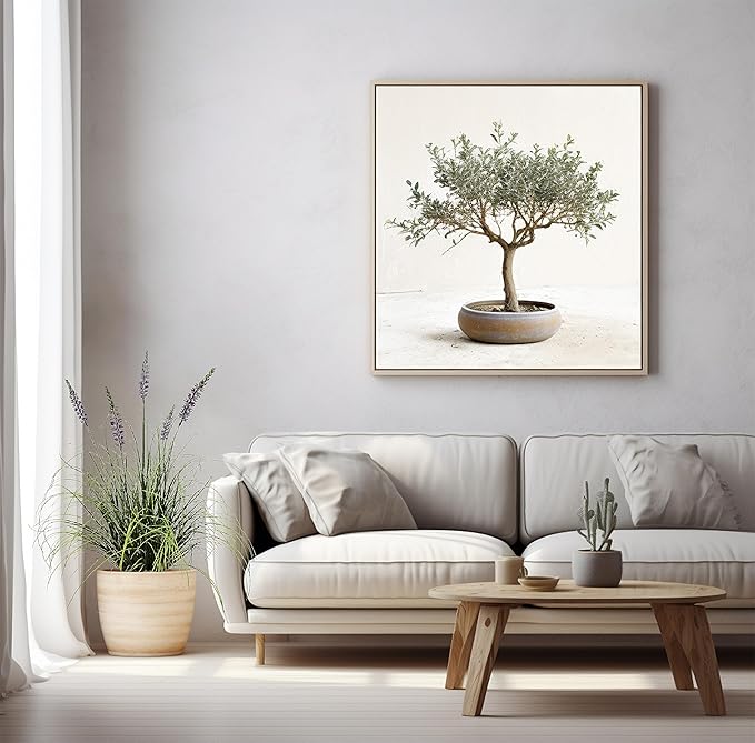 Artificial Plant 35in(1pack) Tall Artificial Lavender Plant,Faux Plants Indoor Home Decorative Artificial Plants & Flowers in Pot Fake Plant, House Plant Indoor-VerdiqueGarden