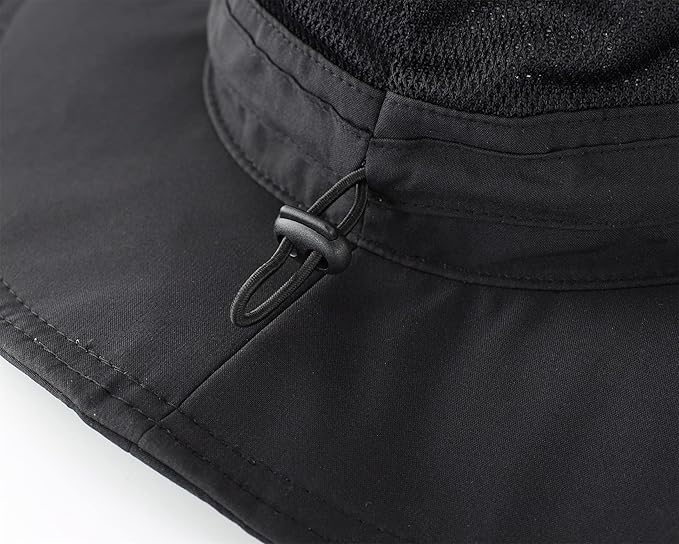 Connectyle Women's UPF 50+ Sun Hat UV Protection Wide Brim Bucket Hat Summer Beach Hats Fishing Hiking Outdoor Safari Hats-VerdiqueGarden