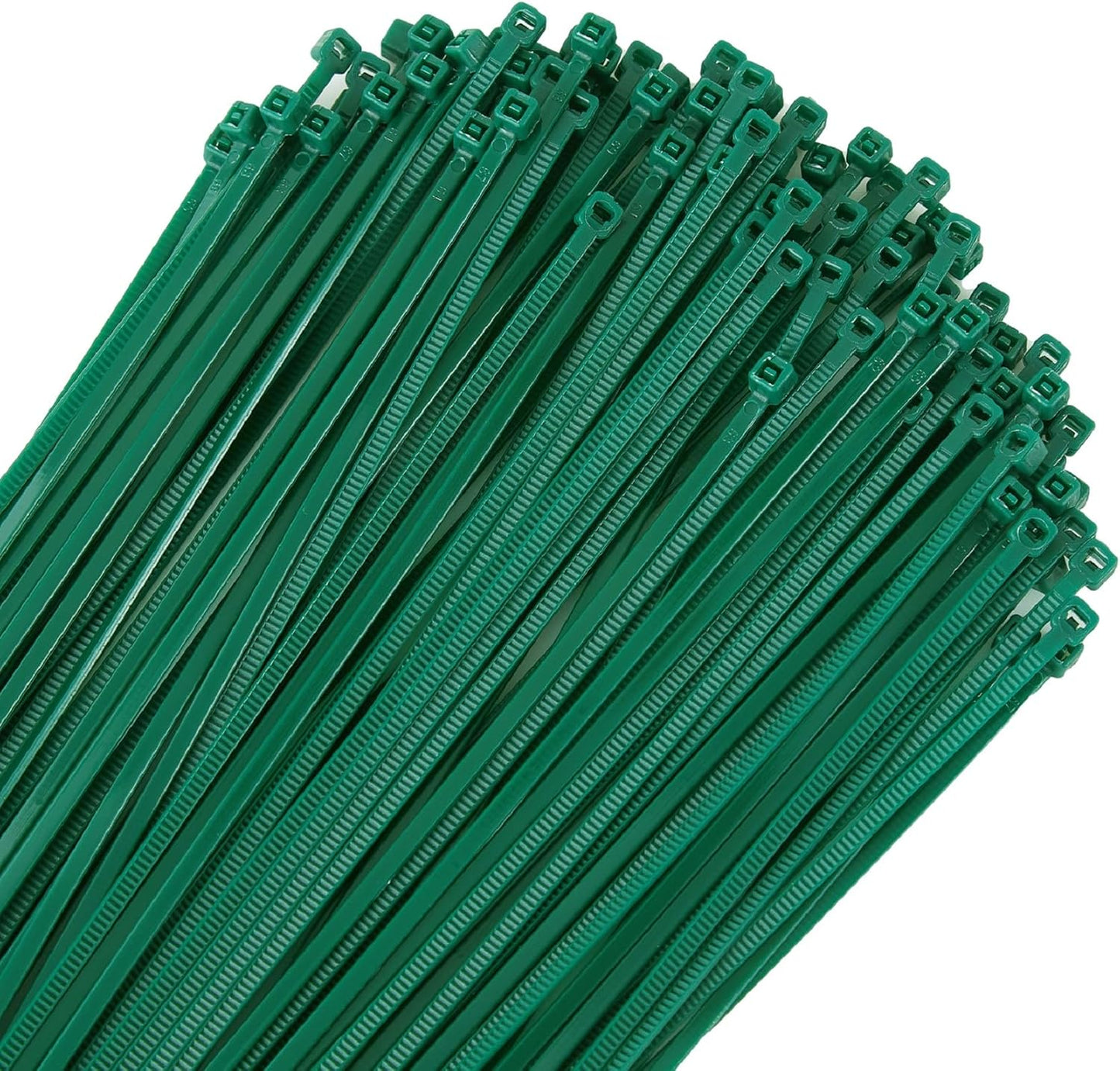 10 inch 3mm Dark Green Nylon Garden Cable Zip Ties Self Locking Cable Ties Twist Ties, Multi-Purpose Cable Tie(100 Pcs)-VerdiqueGarden