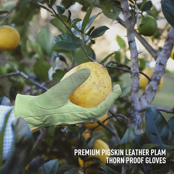 HANDLANDY Women Safety Work Gloves Utility Touch Screen Working Grip Glove for Yardwork Gardening Breathable Mechanic Gloves-VerdiqueGarden