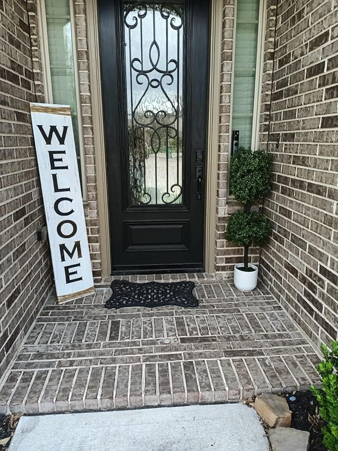 4ft Artificial Topiary Trees Boxwood Ball Shape Fake Trees Porch Decor, Outdoor Plants 2Pack-VerdiqueGarden