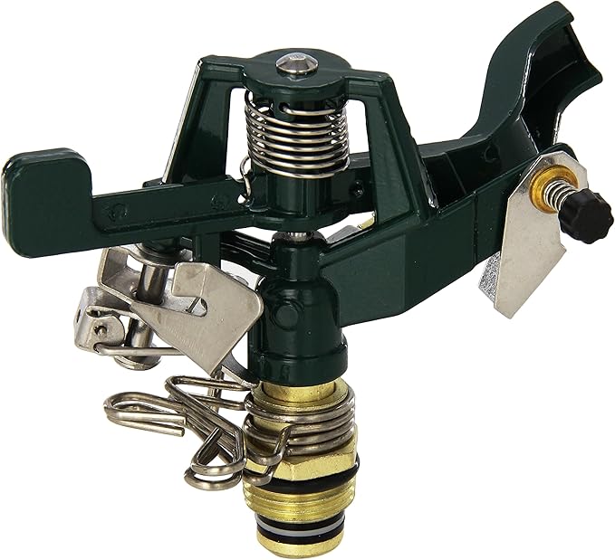 10 Pack - Orbit 1/2 Inch Zinc Impact Sprinkler Head, Lawn and Yard Watering-VerdiqueGarden