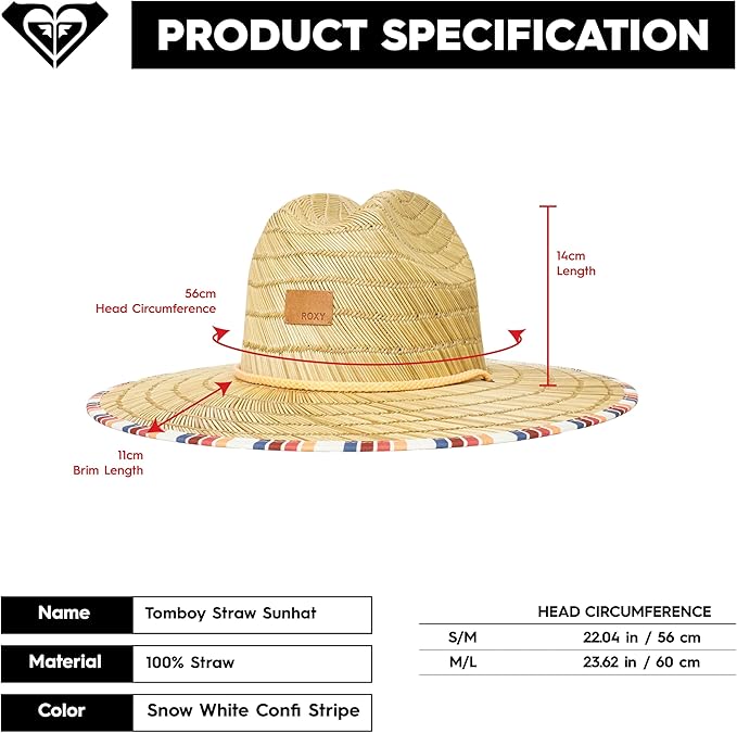 Roxy Women's Tomboy Straw Hat-VerdiqueGarden