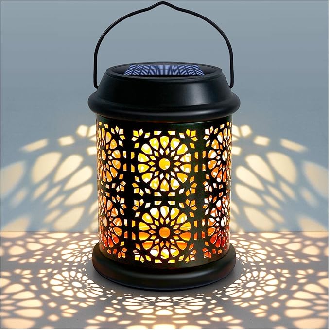 DenicMic Solar Lantern 1 Pack + Wall Lights 2 Pack-VerdiqueGarden