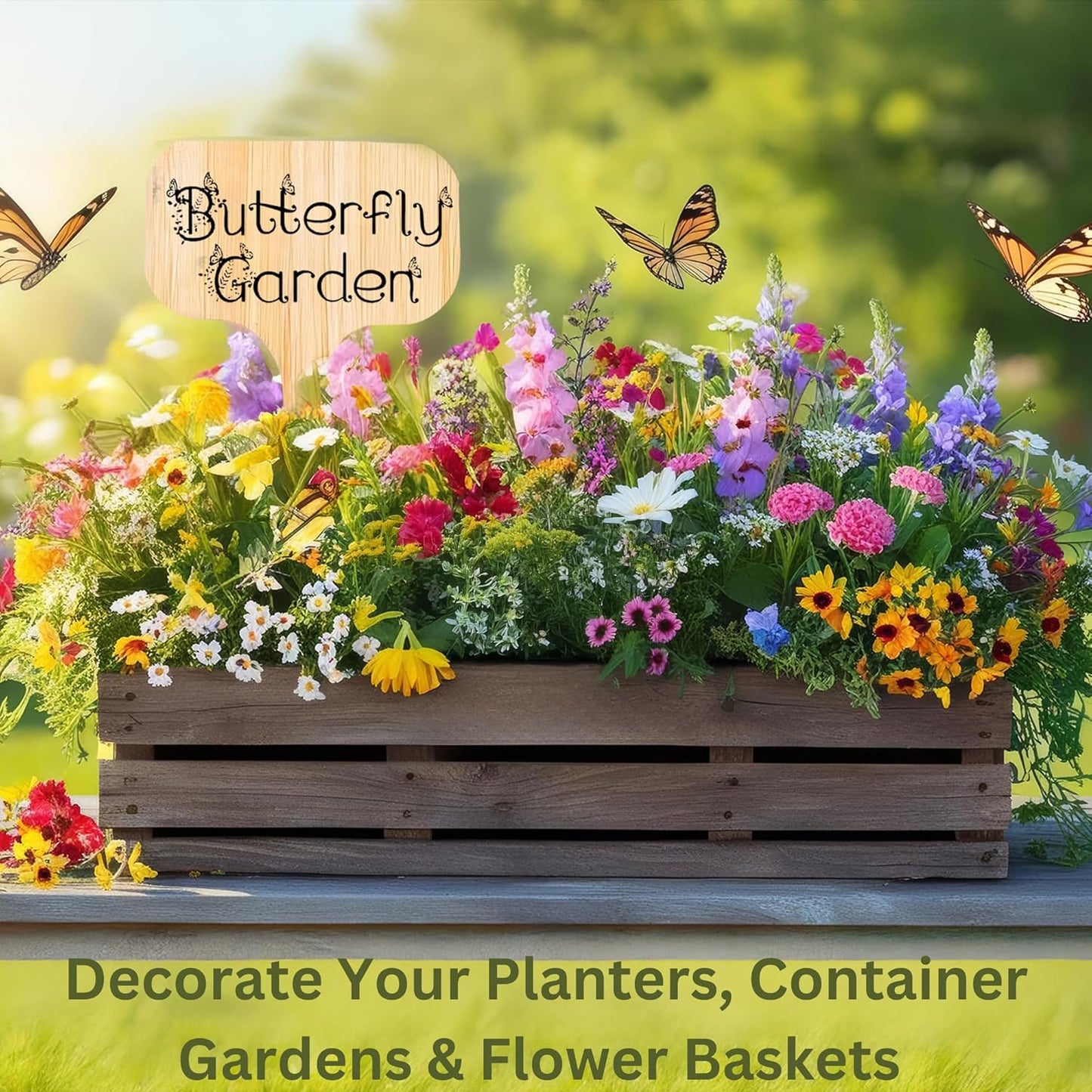 100 Pack 4.5 Inch Tall Plant Labels Garden Markers Plant Name Tags for Flowers, Herbs, Vegatables, Seeds, Bulbs Easy to See Writing Area with Full Size Marker-VerdiqueGarden