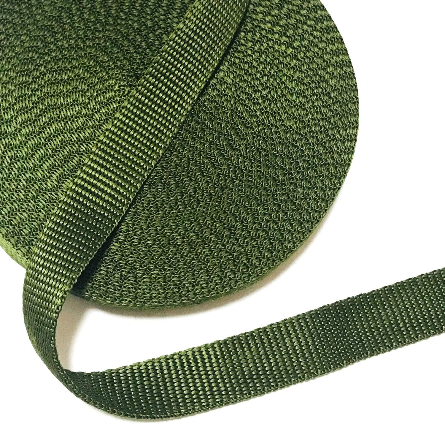 80 Feet Tree Tie Strap 1 Inch Tree Support Ties 1,980Lbs Strength Green Staking and Guying Material Plant Tie Garden Tie Green Tree Tie Rope for Outdoor Use, Straightening Supplies-VerdiqueGarden