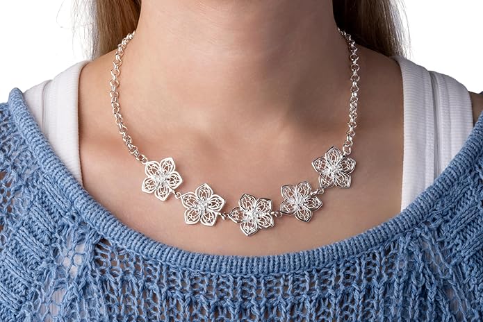 Silver Clip On Earrings For Women, They Look Pierced, Don't Pinch & Won't Fall Off, Hypoallergenic & Lightweight