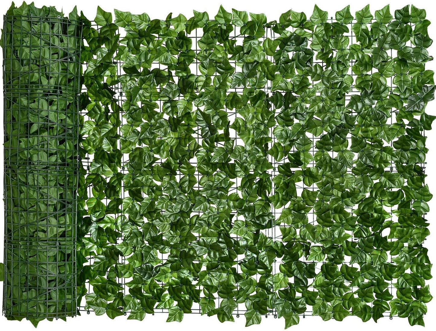 DearHouse Artificial Ivy Privacy Fence, 157.5x39in Artificial Hedges Fence and Faux Ivy Vine Leaf Decoration for Outdoor Decor, Garden Decor-VerdiqueGarden
