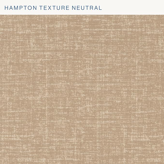 Honeycomb Outdoor Essentials Set of 2 Tufted Seat Pads, 19 x 18, Hampton Texture Neutral Dining Chair Cushions for Patio Furniture-VerdiqueGarden