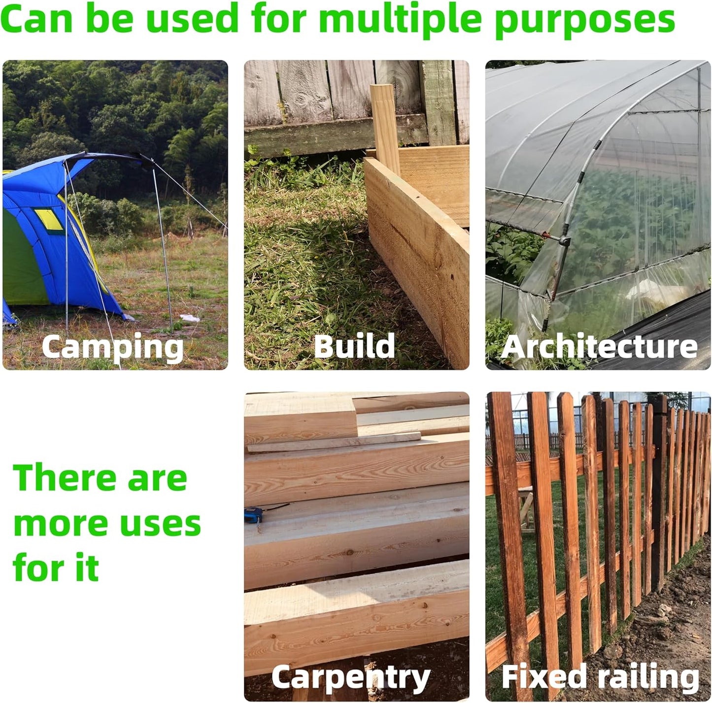 16 Pieces 24-Inch Garden Ground Stakes Galvanized Steel Rebar Stake - Heavy Duty Anchors for Tents, Position Kits,Fences, and Trampolines-VerdiqueGarden