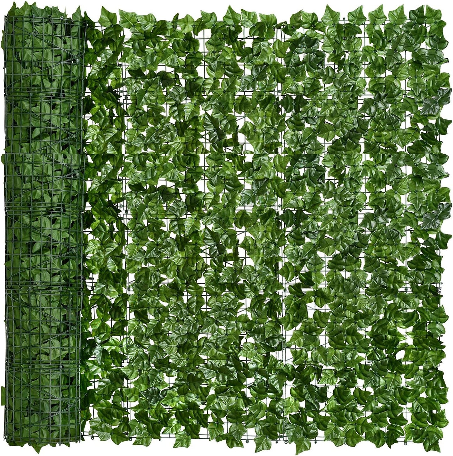 DearHouse Artificial Ivy Privacy Fence. 98.4x69in Artificial Hedges Fence and Faux Ivy Vine Leaf Decoration for Outdoor Indoor Garden Decor-VerdiqueGarden