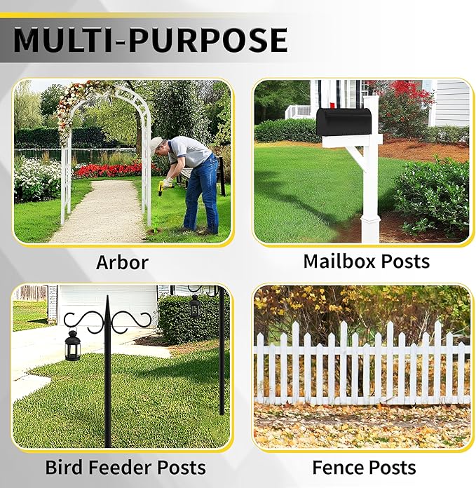 Auger Drill Bit for Planting - 3 x 24 inch Plant Auger for Cordless Drill - Bulb Planter Tool for Bulbs Planting&Holes Digging - 3/8" Hex Drive Drill-VerdiqueGarden