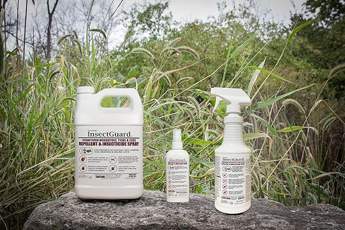 $averPak InsectGuard Permethrin Mosquitoes, Ticks and Flies Repellent & Insecticide Pump Spray (6oz) 12 Pack - Case Pack