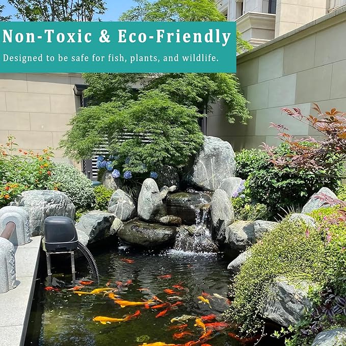 Pond Tubing ID 2” × 20ft Black Corrugated Flexible Reinforced Waterfall Pond Tube Sump Pump Hose, Non-toxic & Kinkproof (20 ft, 2" ID)-VerdiqueGarden