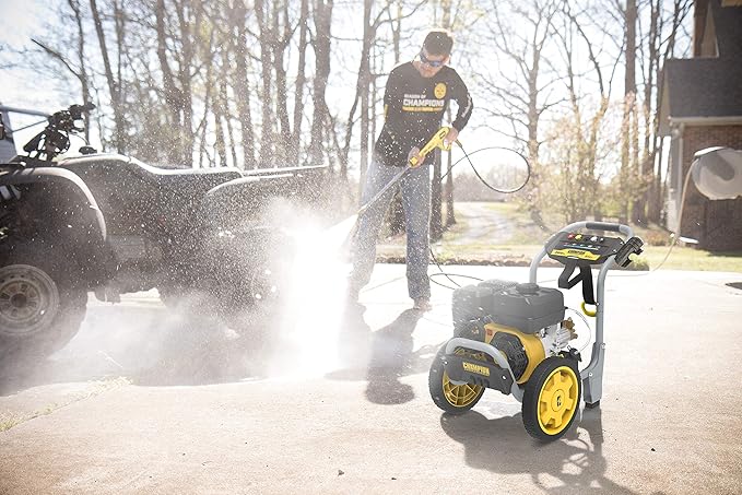 Champion Power Equipment 2800-PSI 2.1-GPM Low Profile Gas Pressure Washer-VerdiqueGarden