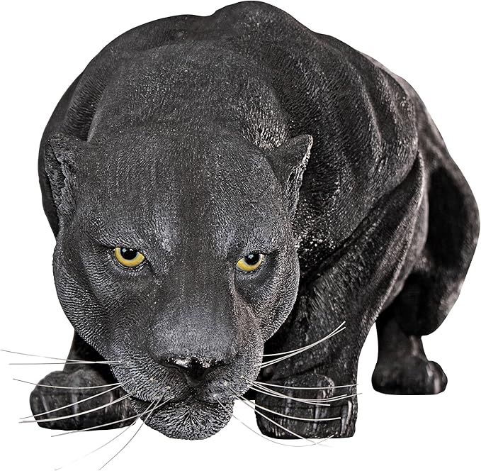Design Toscano Grande Black Panther Statue-VerdiqueGarden