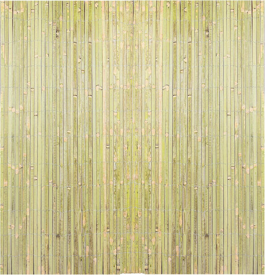 Bamboo Slat Fence 6ft x 13ft, Natural Split Bamboo Fencing, Privacy Screen 6 Feet High Outdoor, Privacy Fence for Garden, Divider, Balcony, Pool-VerdiqueGarden