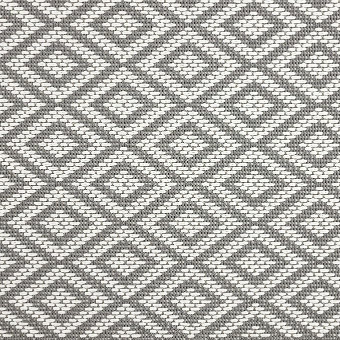 Home Dynamix Tripoli Lydia Geometric Area Rug, Gray/Cream, 6'6"x9'6" Rectangle-VerdiqueGarden