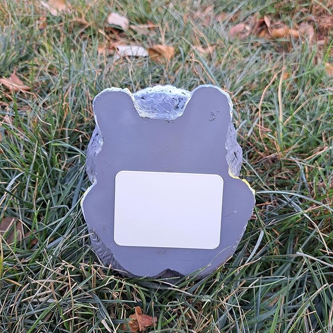 Stocky Bunny Garden Statue - Outdoor Key Hider for Garden, Porch or Patio - Magnetic Cover Key Hider-VerdiqueGarden