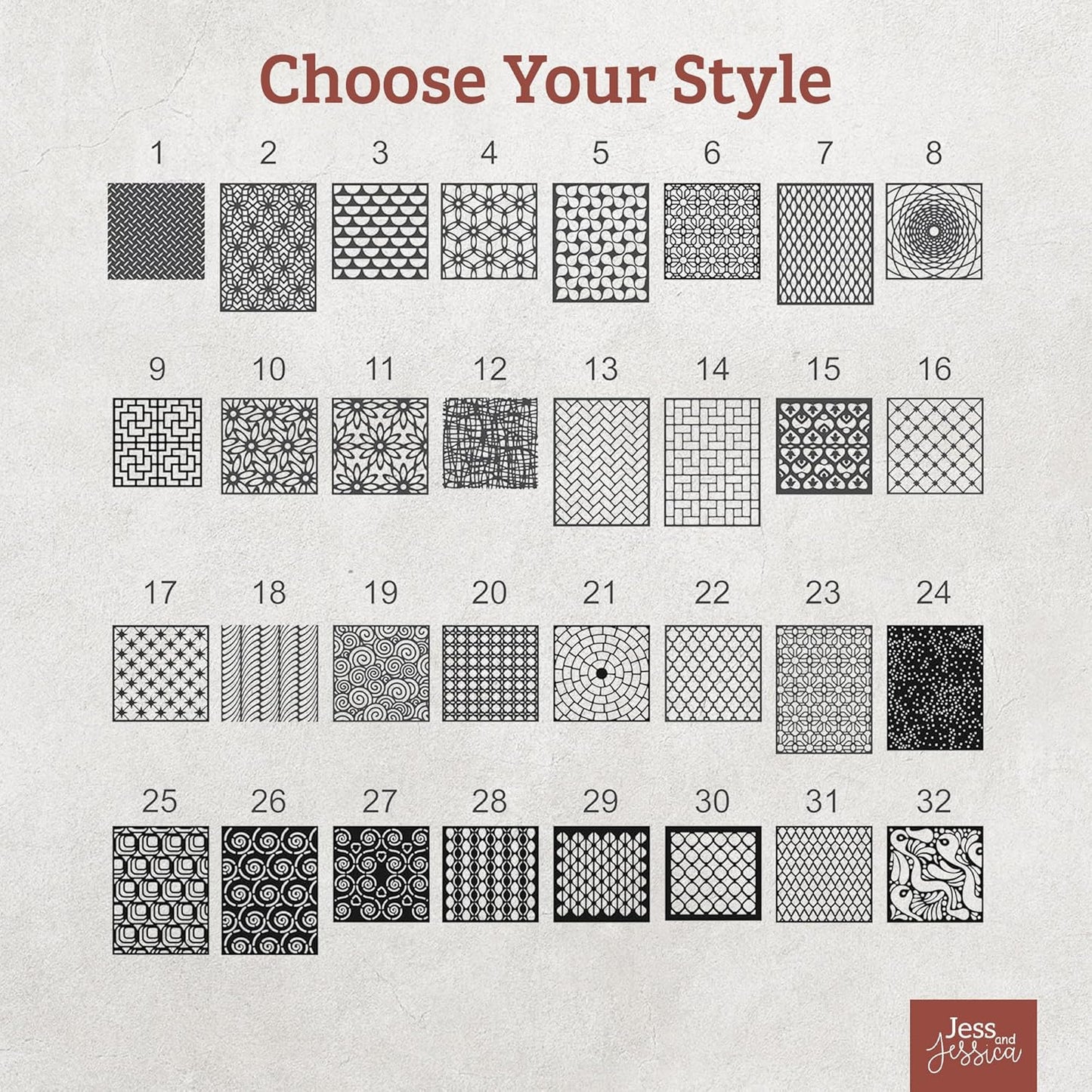 Jess and Jessica Lattice Panels-Decorative Wood Panels, Wood Lattice Panels for Outside, Privacy Screen for Patio Outdoor, Window, Cabinets, Fretwork Wall Panels- Custom Size Lattice Panel Screen-VerdiqueGarden