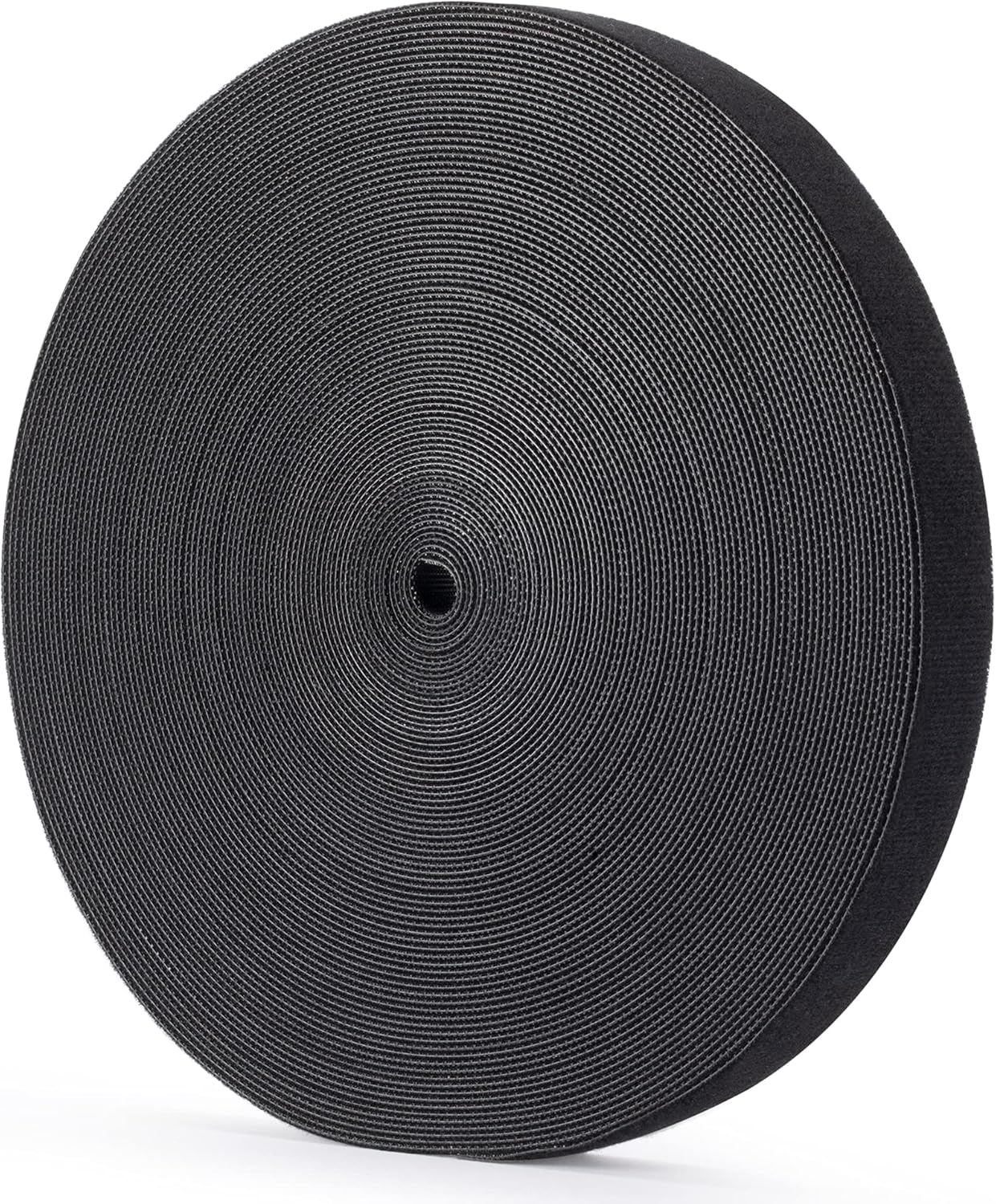 Reusable Wire Management Roll Nylon Fastening Cable Ties Straps Xnakko 3/4 inch double-sided hook and loop tape (Black, 25 yards)-VerdiqueGarden