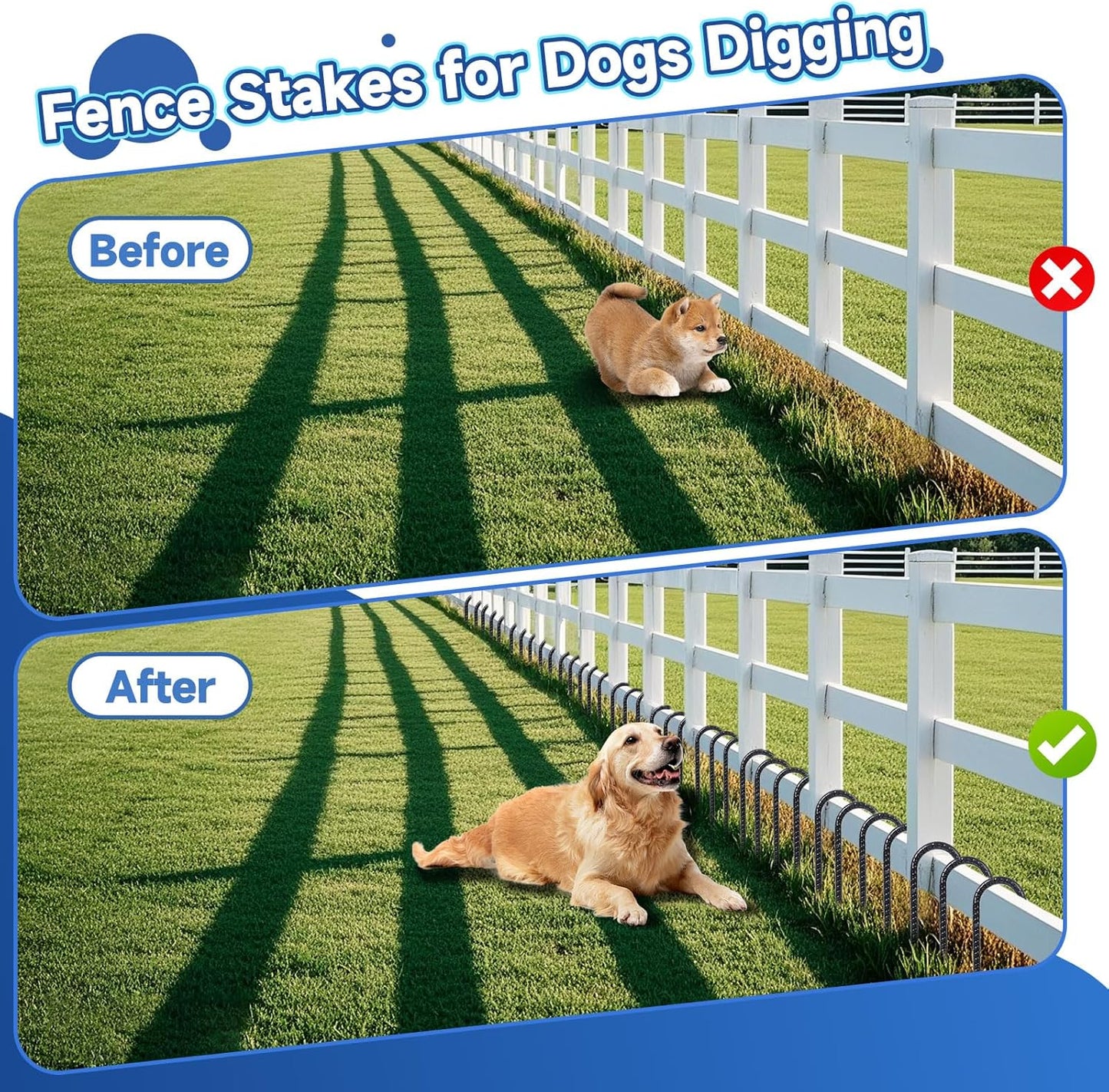 12 Inch Heavy Duty Rebar Stakes, 20-Pack Galvanized Steel J Hook Tent Stakes for Outdoor Decorations, Inflatables, Fencing, Gardening, Gazebo and Swing Set Anchors-VerdiqueGarden