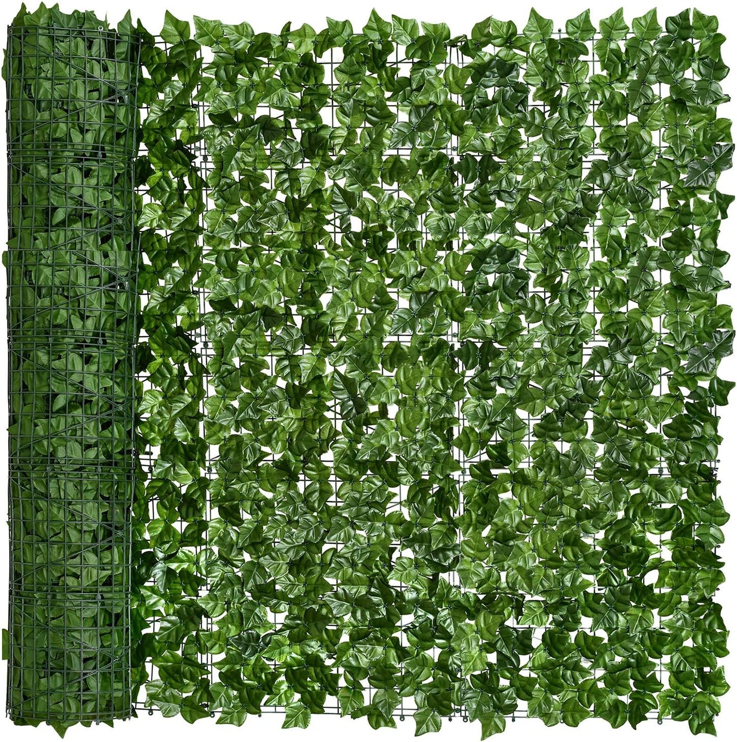 DearHouse Artificial Ivy Privacy Fence, 118x78.7in Artificial Hedges Fence and Faux Ivy Leaf Decoration for Outdoor Decor, Home, Garden Decor-VerdiqueGarden