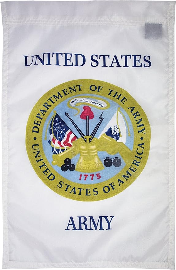 FlagSource U.S. Army Nylon Garden Flag, Made in The USA, 18x12"-VerdiqueGarden