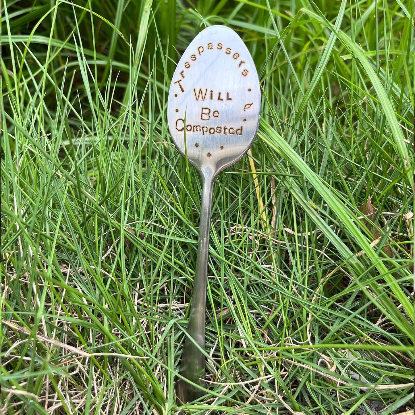 Garden Plant Marker Friendship Gift for Women Gardeners, Plant Stake Label Sign Tag Gardening Gifts for Woman Plant Lovers, Metal Garden Decoration (Will Be Composted)-VerdiqueGarden