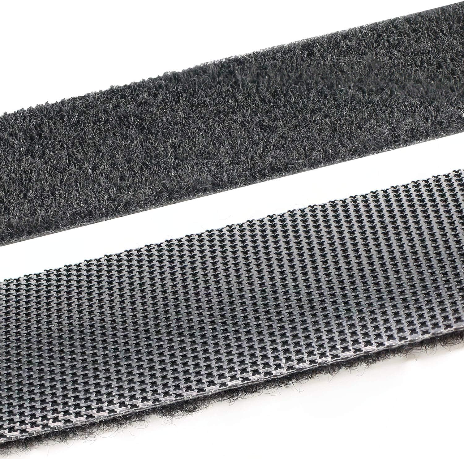 Pasow Fastening Tape Cable Tie Double Side Nylon Power Wire Management 3/4Inch 1 Roll Hook (5 Yards, Style 1)-VerdiqueGarden