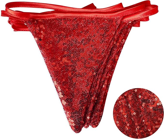 Red Party Decorations Double Sided Sequin Red Triangle Pennant Banner Flag Bunting Garland for Birthday Graduations Anniversary Wedding Engagement Bachelorette Valentines Bridal Shower Hen Party Decor-VerdiqueGarden